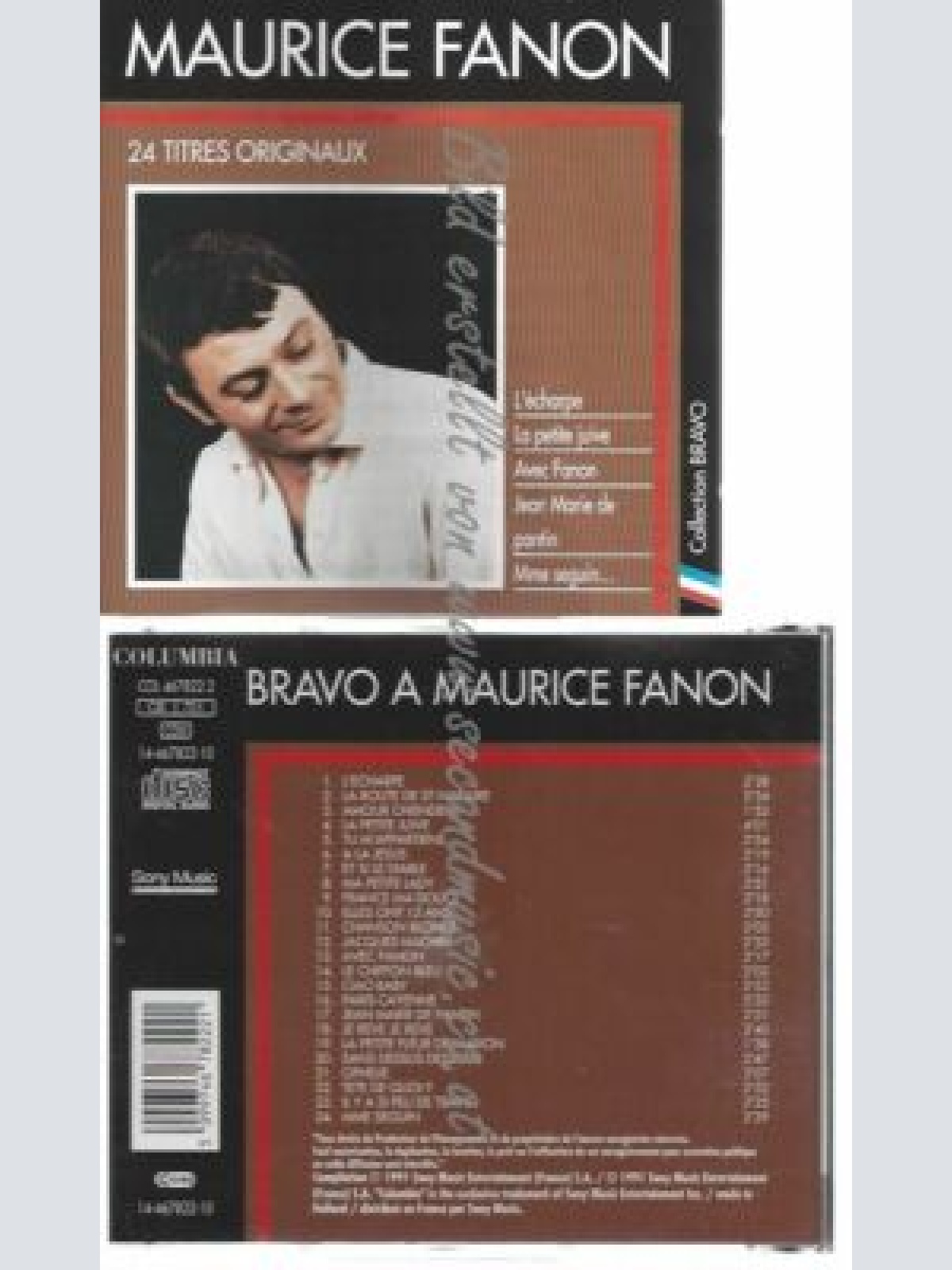 CD--MAURICE FANON--    BRAVO À MAURICE FANON