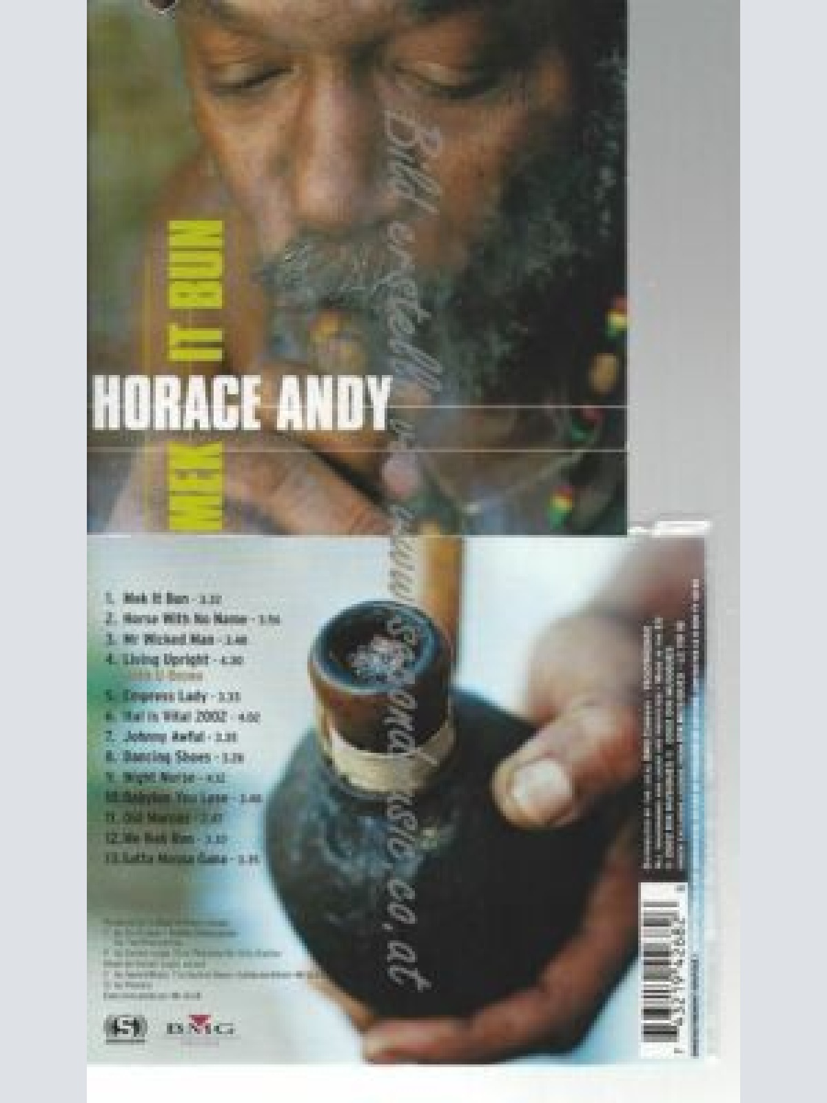 CD--HORACE ANDY--    MEK IT BUN -DELUXE EDITION-