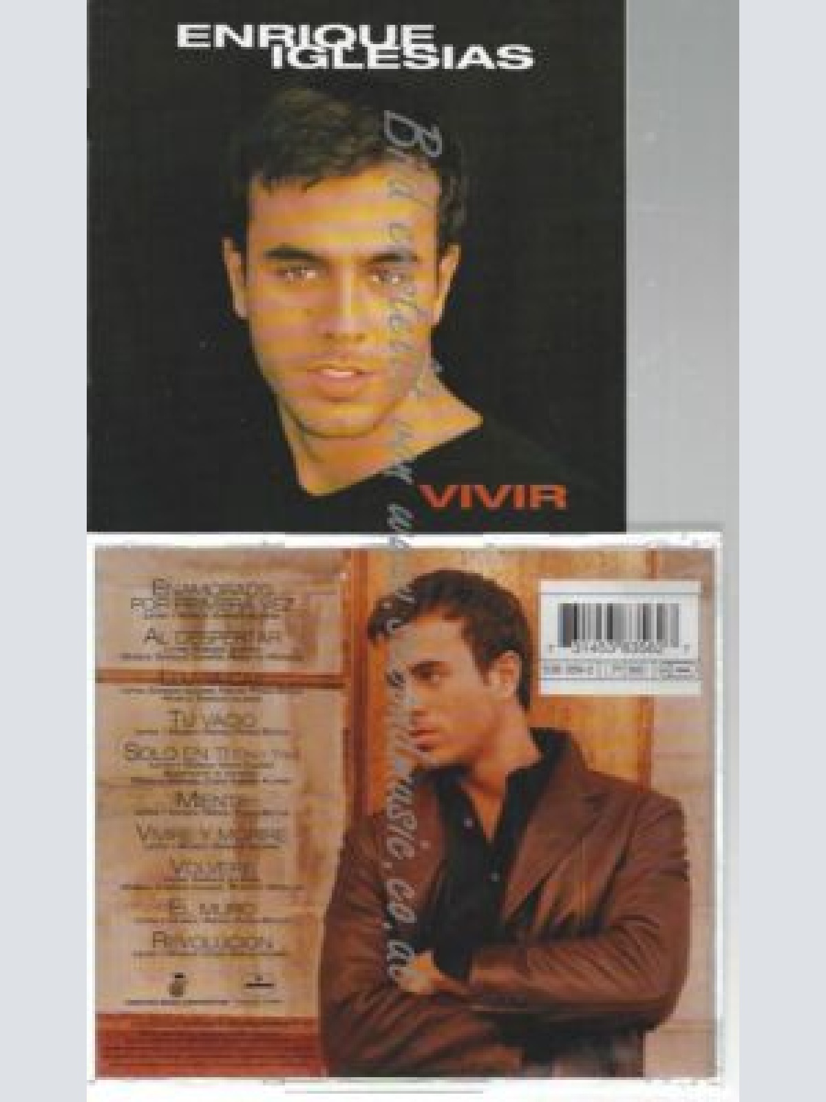 CD--ENRIQUE IGLESIAS--    VIVIR