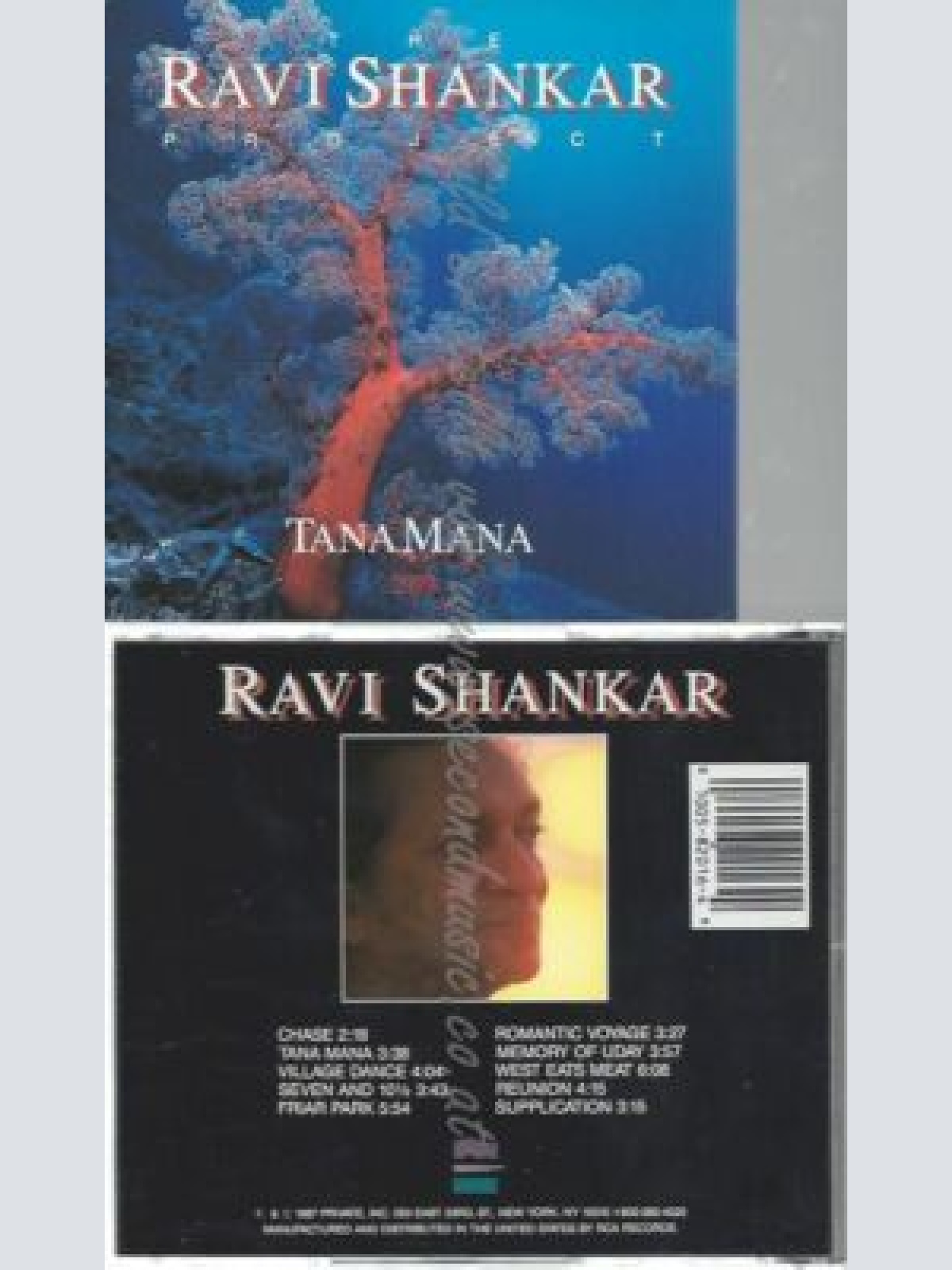 CD--RAVI SHANKAR | --TANA MANA ()