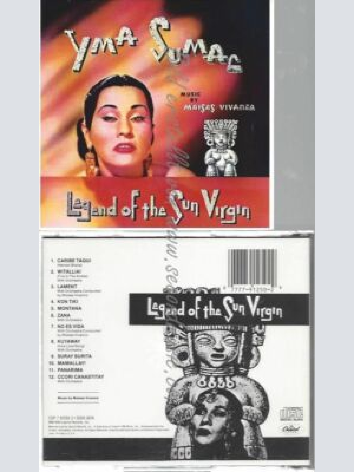 CD--YMA SUMAC | --LEGEND OF THE SUN VIRGIN