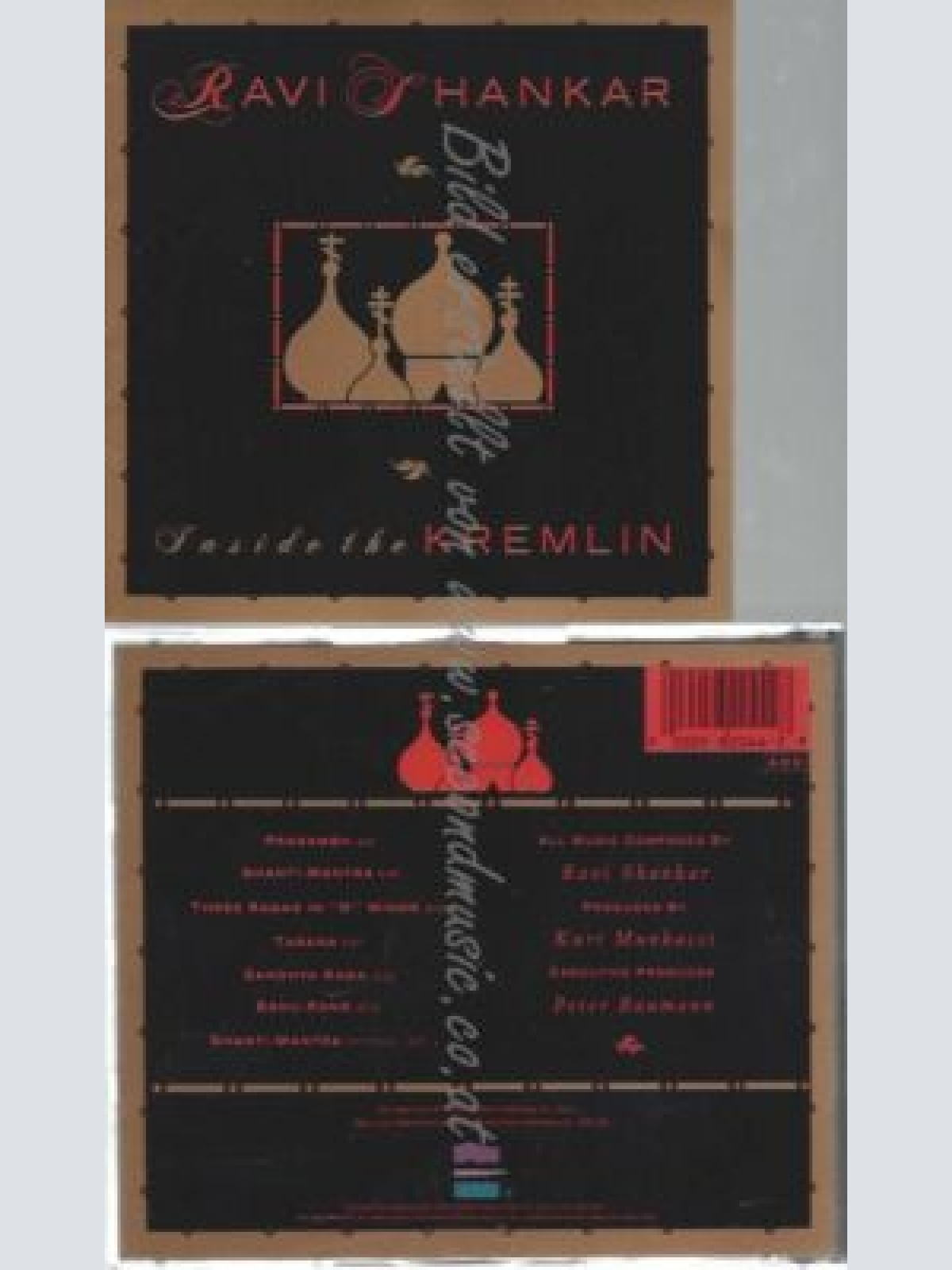 CD--RAVI SHANKAR | --INSIDE THE KREMLIN