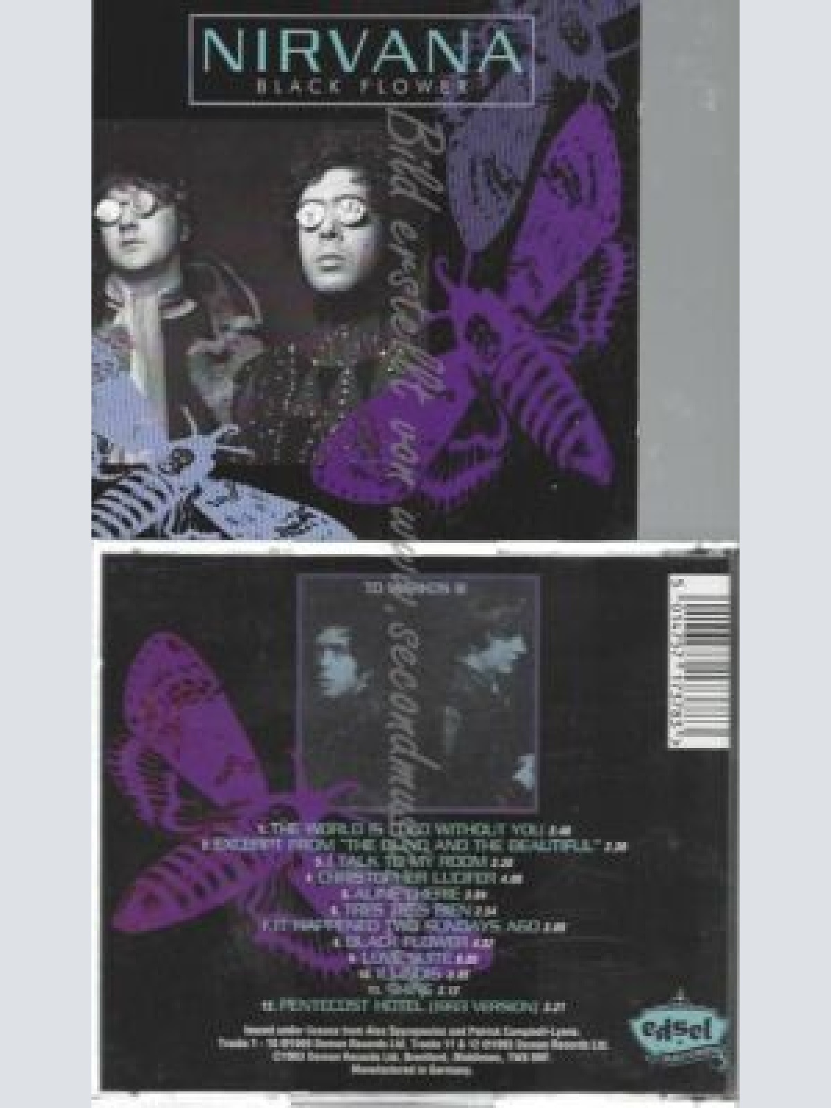 CD--NIRVANA   | --BLACK FLOWER