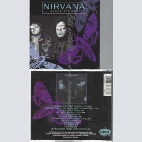 CD--NIRVANA   | --BLACK FLOWER