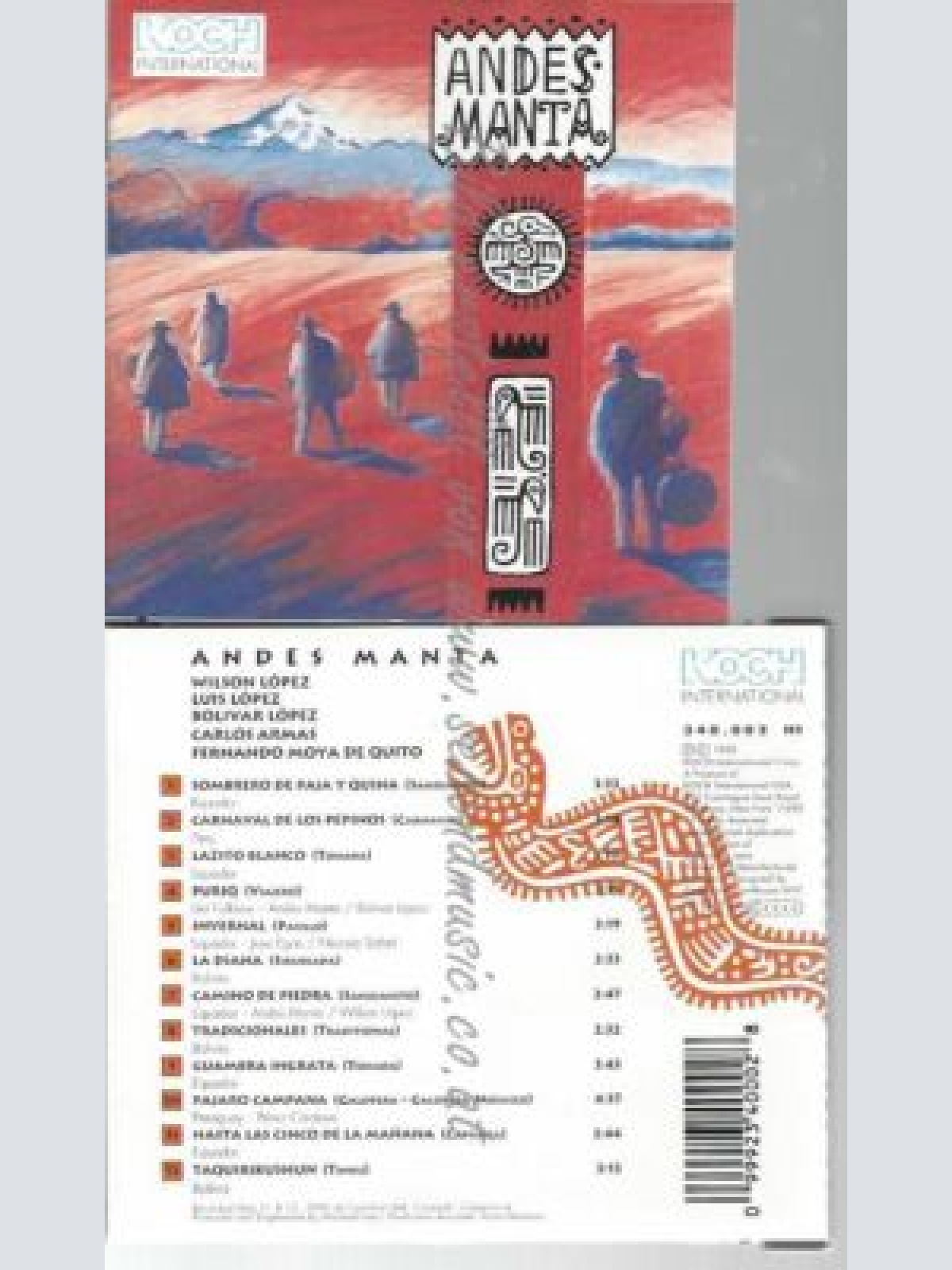 CD--ANDES MANTA | --ANDES MANTA