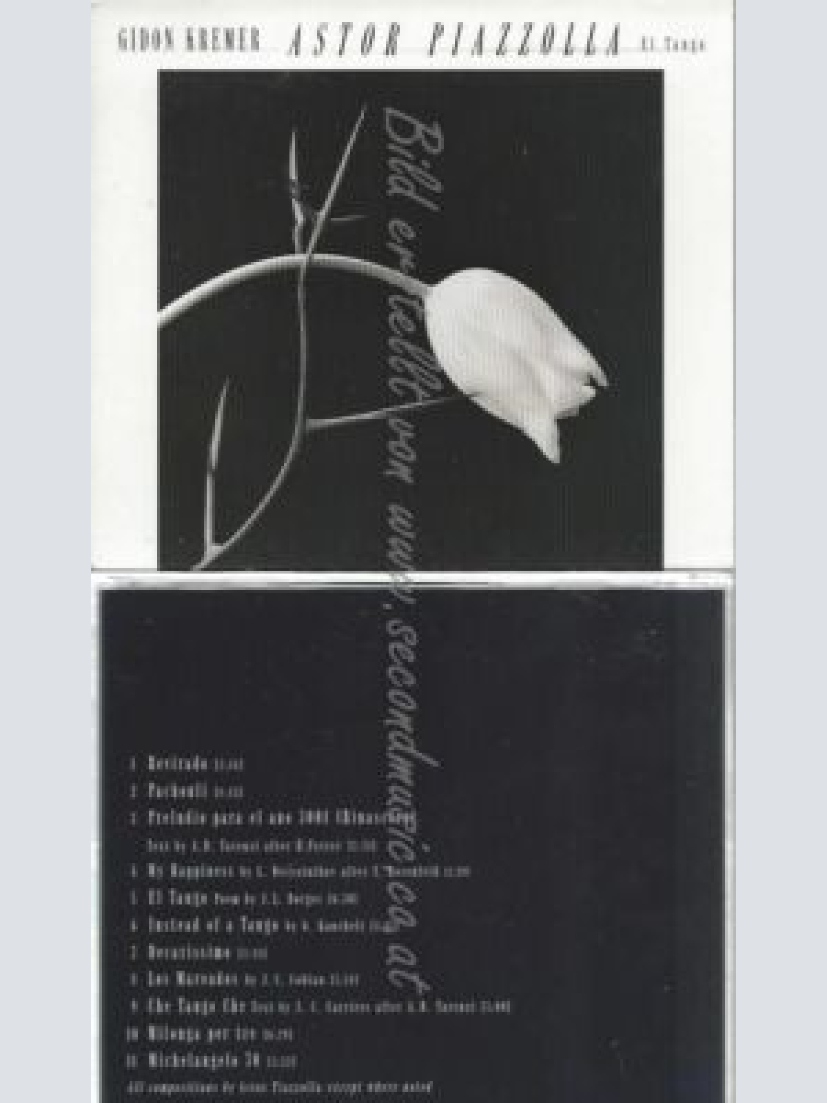 CD--GIDON KREMER | --EL TANGO