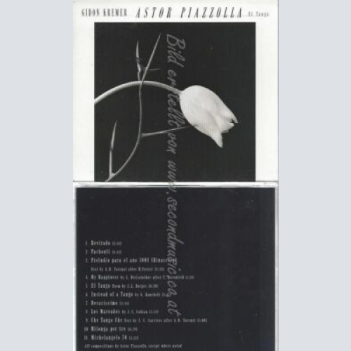 CD--GIDON KREMER | --EL TANGO
