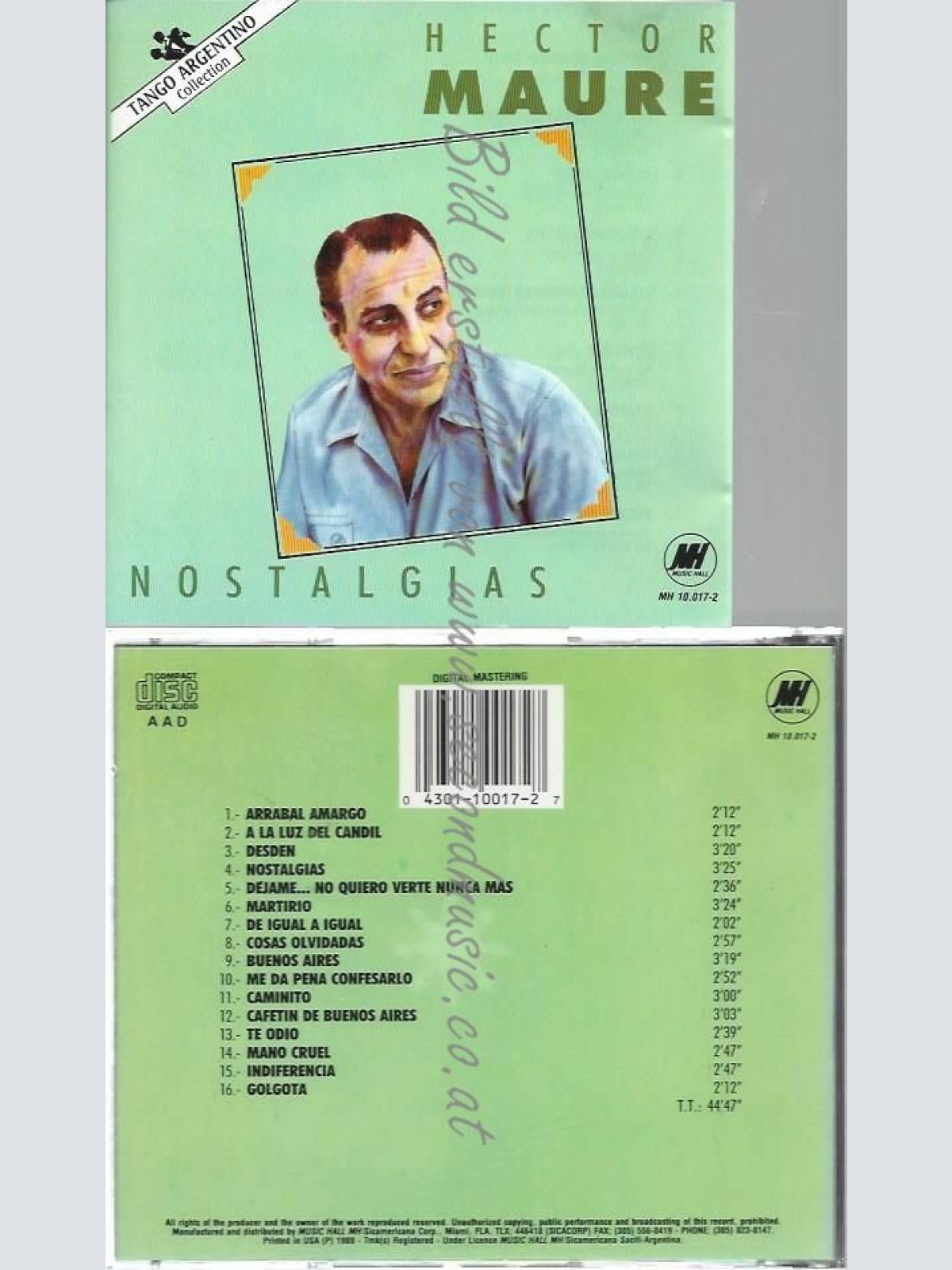 CD--HECTOR MAURE | --NOSTALGIAS