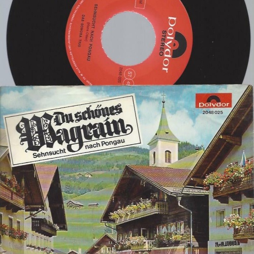 7"  Das Sonora Trio Du schönes Pongau