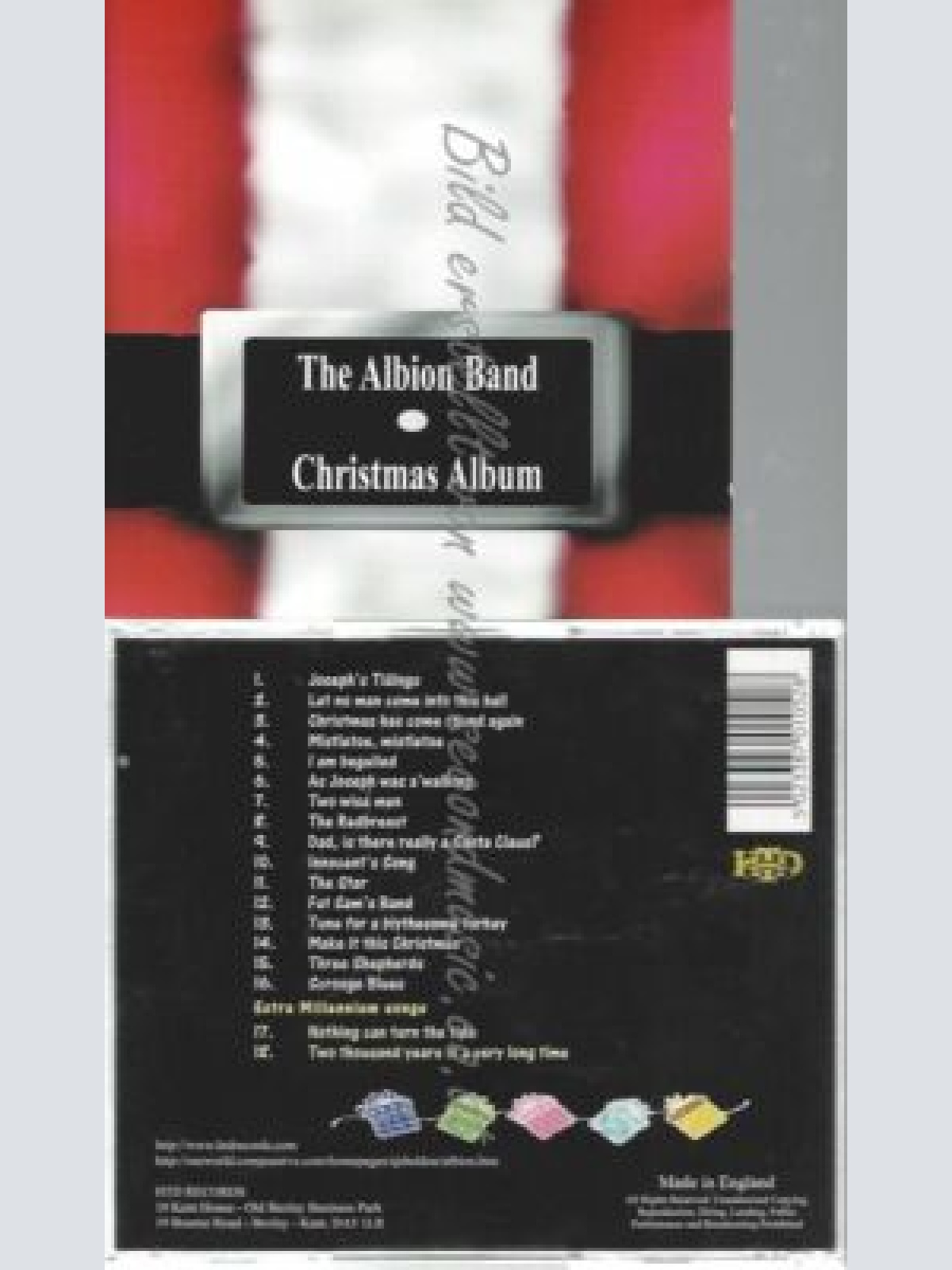 CD--ALBION BAND | --AN ALBION CHRISTMAS