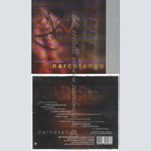 CD--CARLOS LIBEDINSKY | --NARCOTANGO