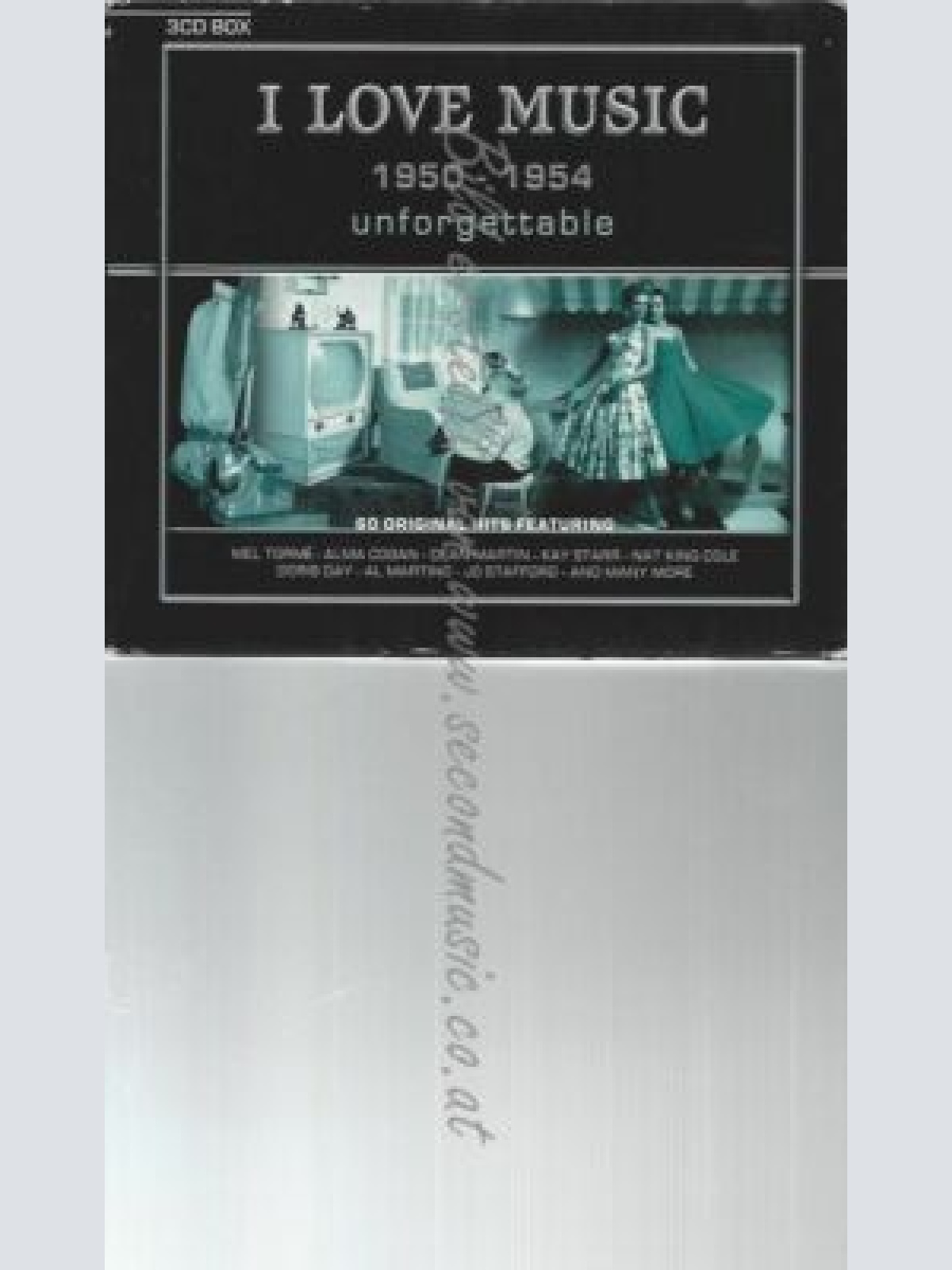 CD--VARIOUS | --UNFORGETTABLE -1950-1954 -- 3 CDs