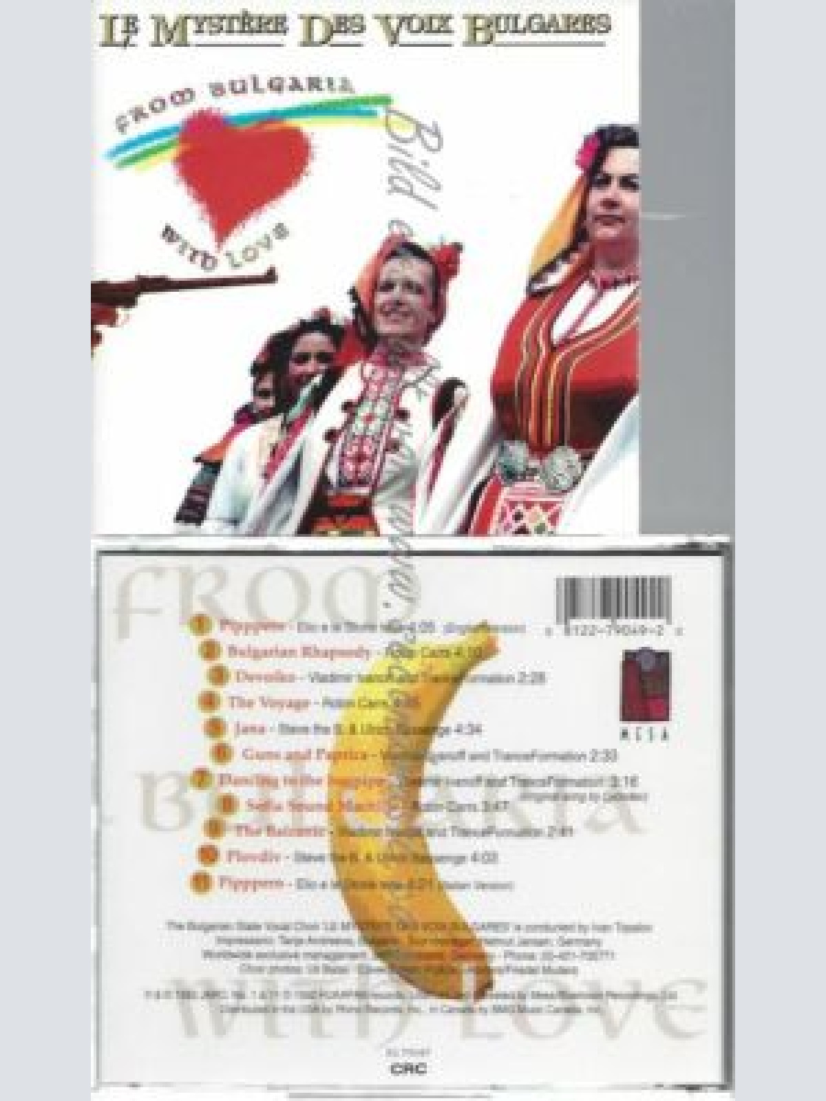 CD--LE MYSTERE DES VOIX BULGARES | --FROM BULGARIA WITH LOVE-THE PO