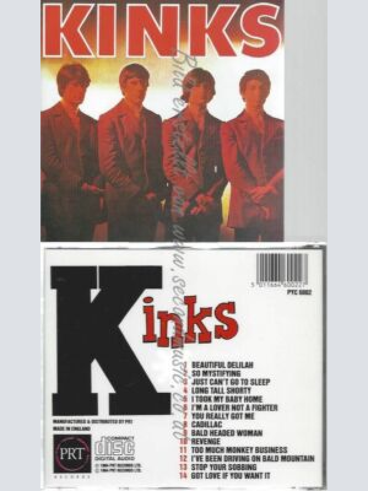 CD--THE KINKS--SAME ()