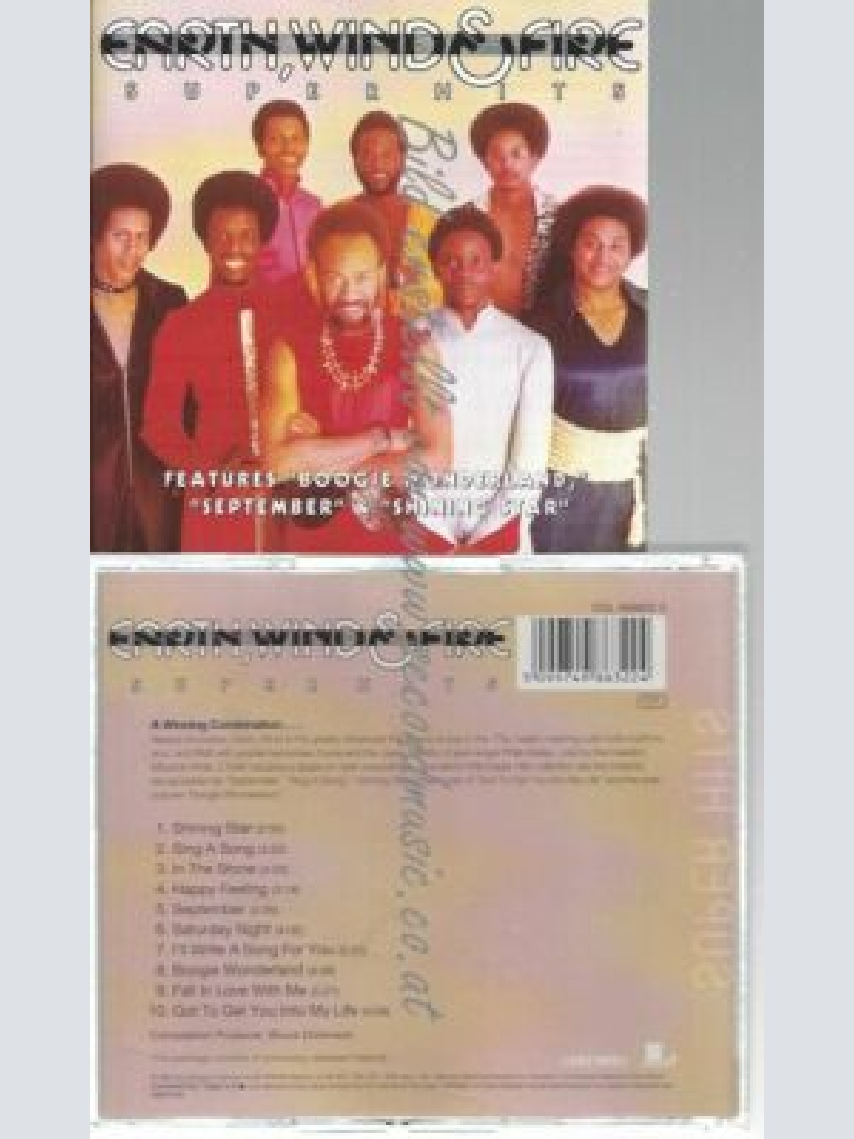 CD--EARTH WIND & FIRE--    SUPER HITS