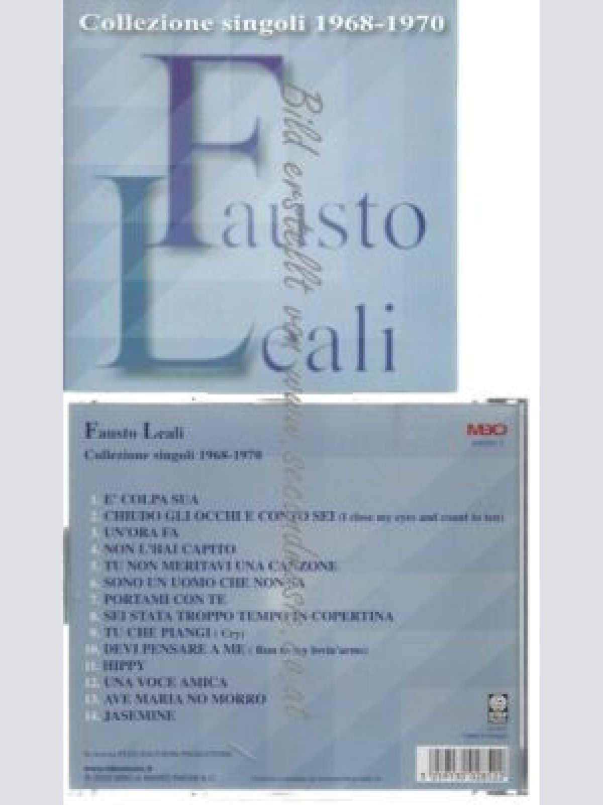 CD-- Fausto Leali – Collezione Singoli 1968-1970