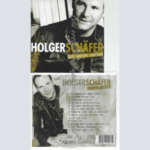 CD--HOLGER SCHÄFER--ICH WERDE WARTEN