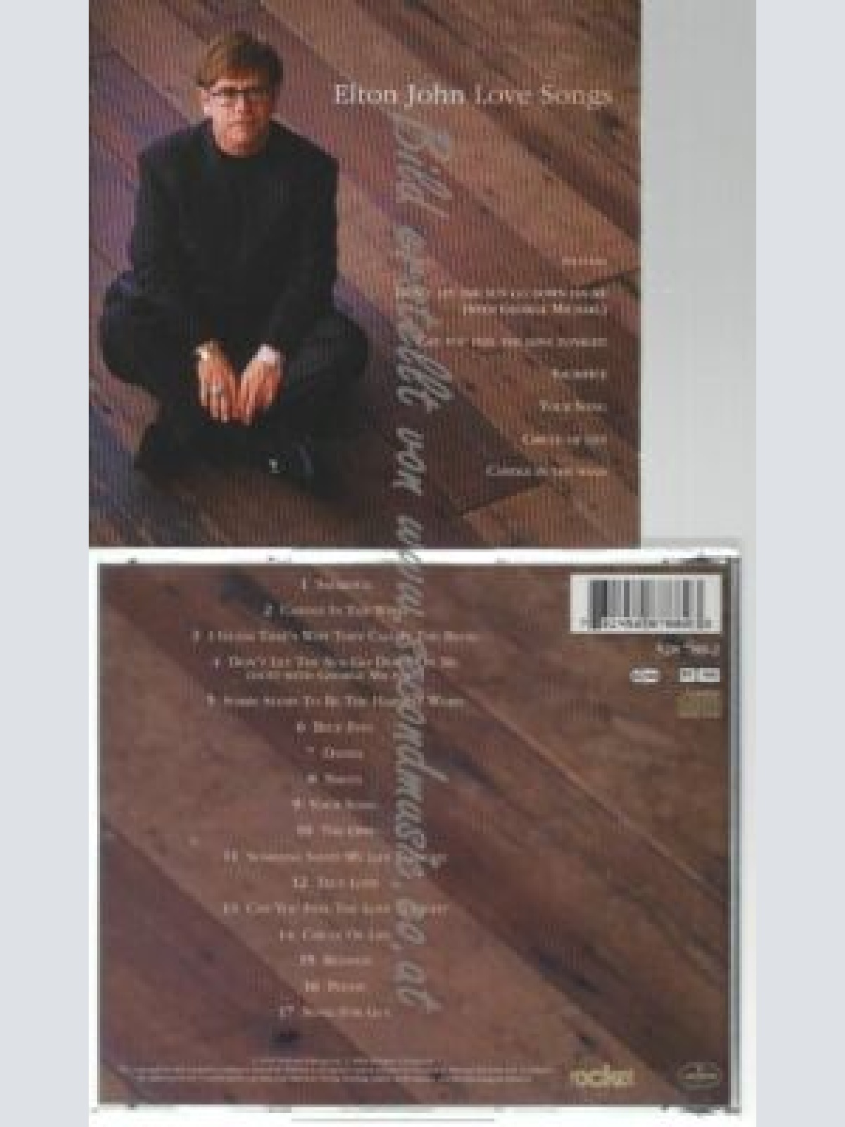 CD--ELTON JOHN--    LOVE SONGS