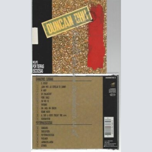 CD--DUNCAN DHU--    GRABACIONES OLVIDADAS