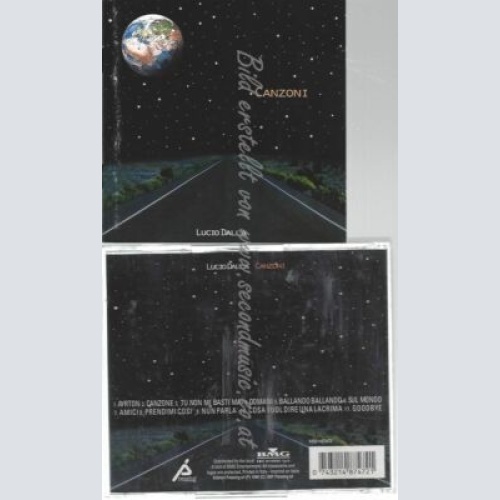 CD--LUCIO DALLA--    CANZONI