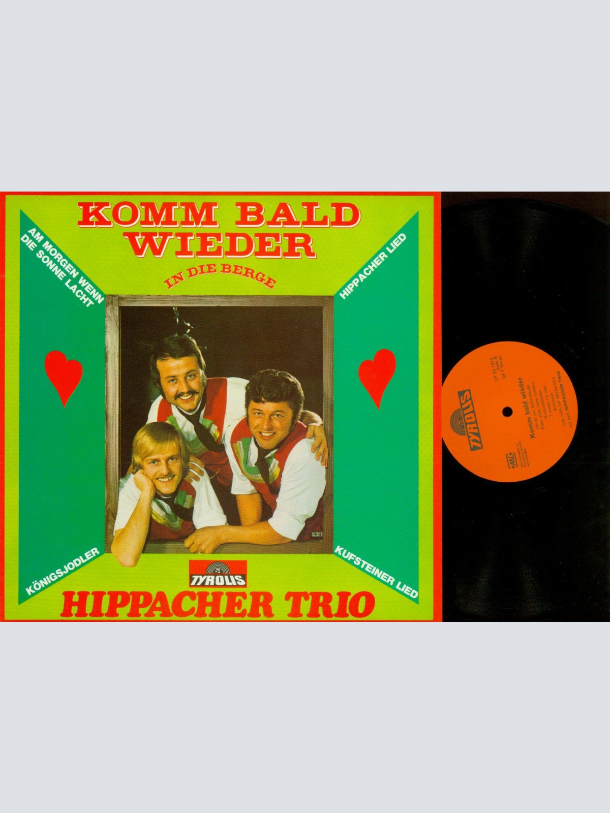 LP-- Hippacher Trio – Komm Bald Wieder   //NM