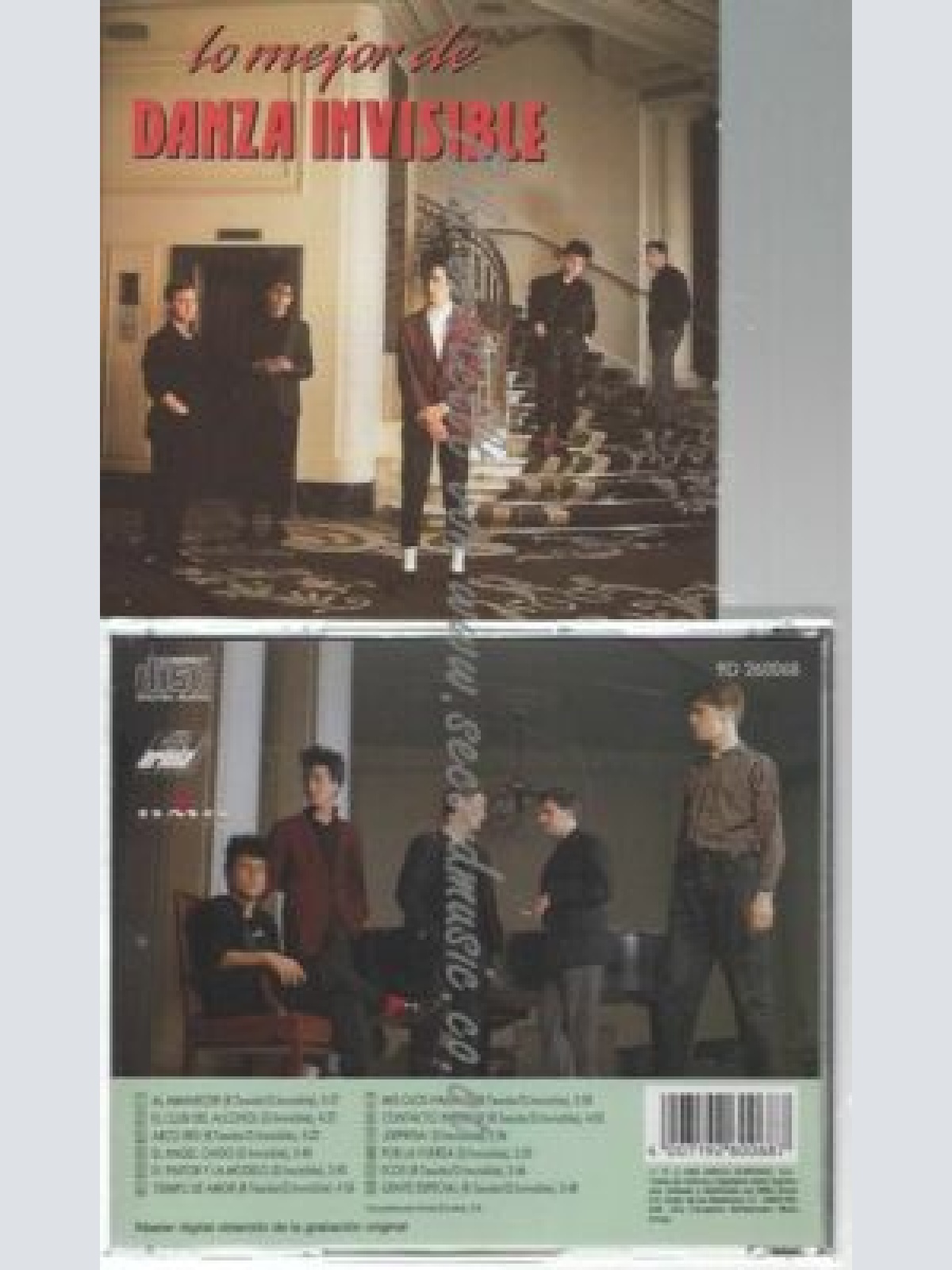 CD--DANZA INVISIBLE--    LO MEJOR DE DANZA INVISIBLE |