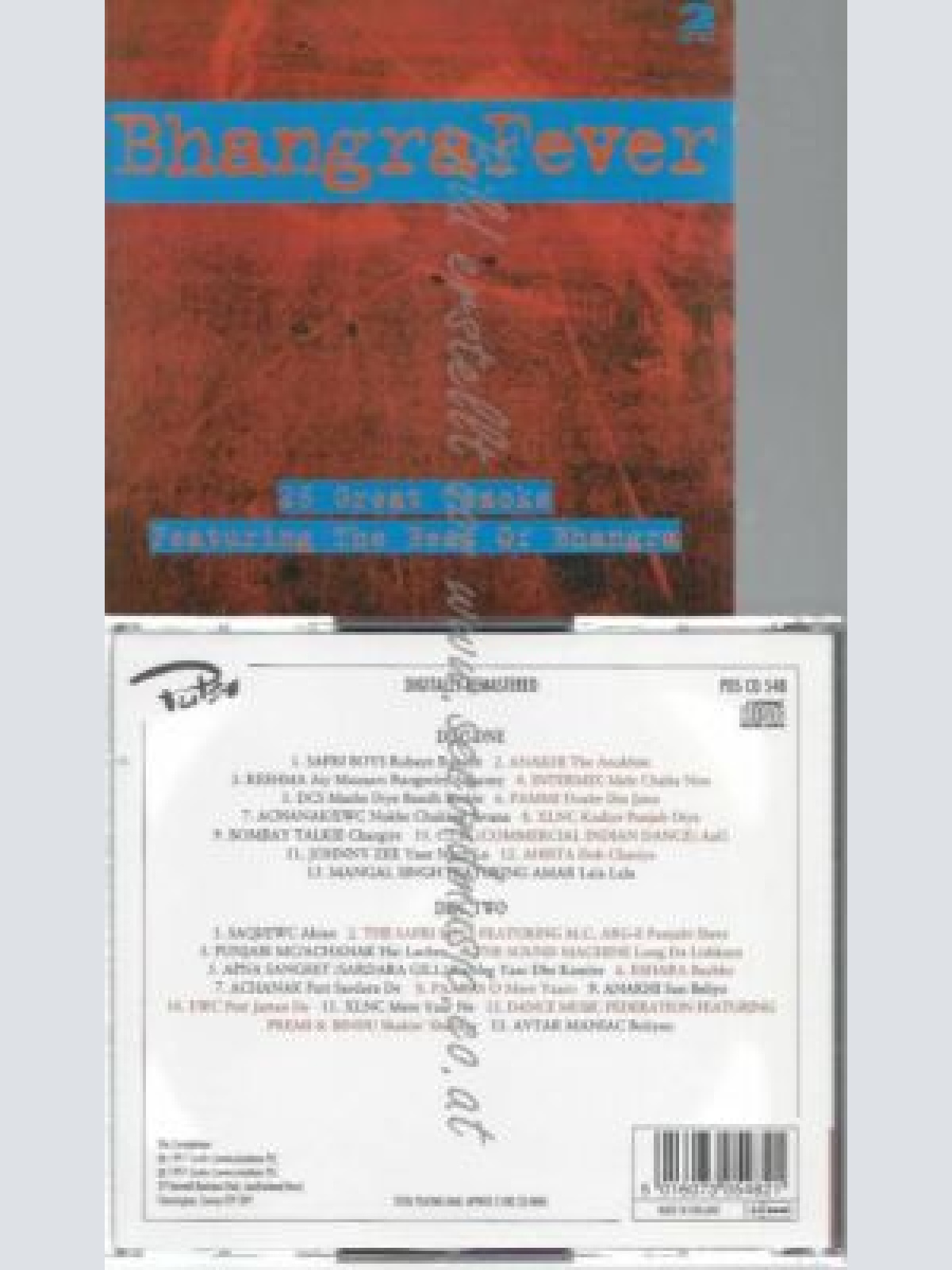 CD--VARIOUS ARTISTS | --BHANGRA FEVER