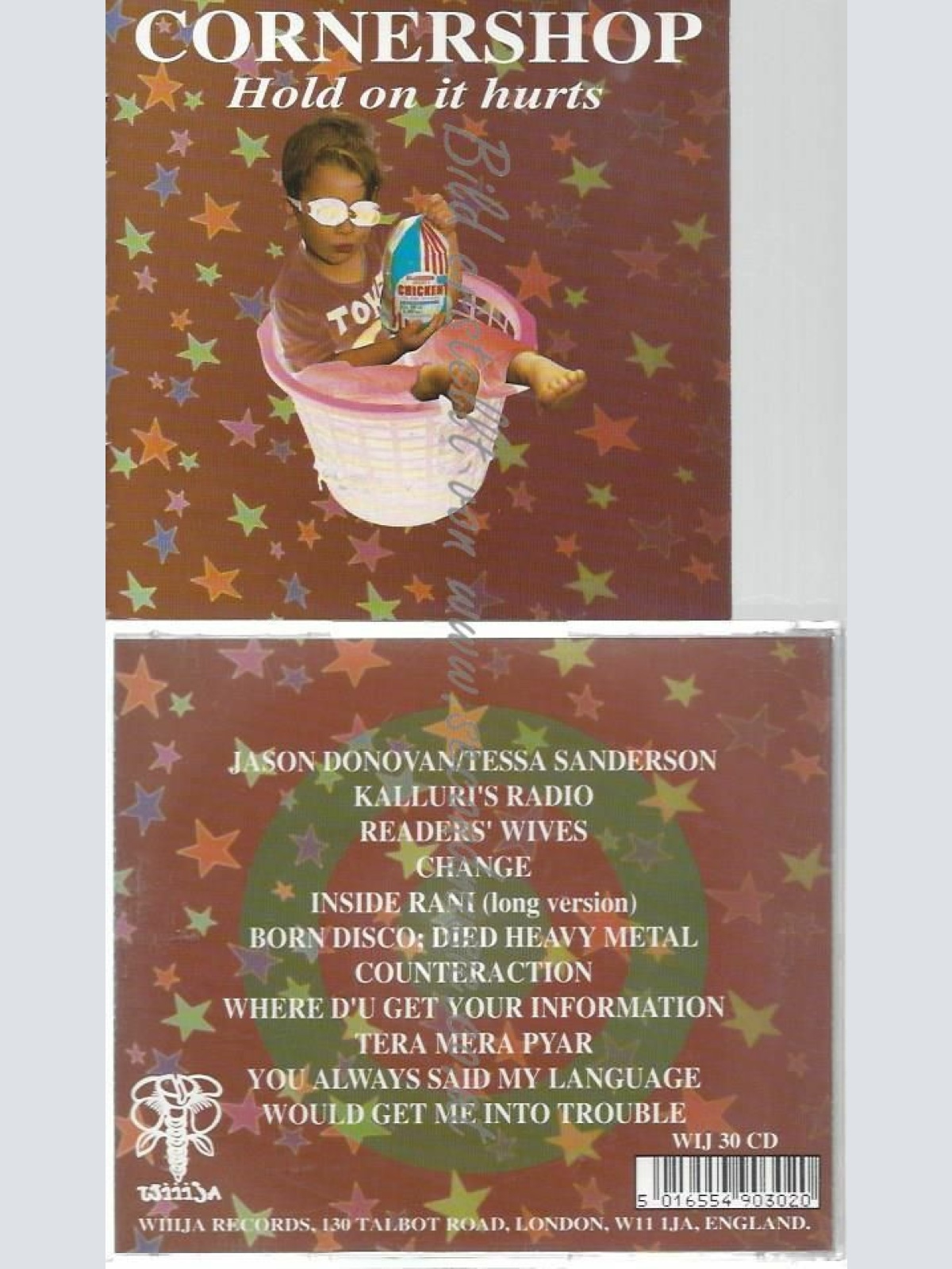 CD--CORNERSHOP | --HOLD ON IT HURTS