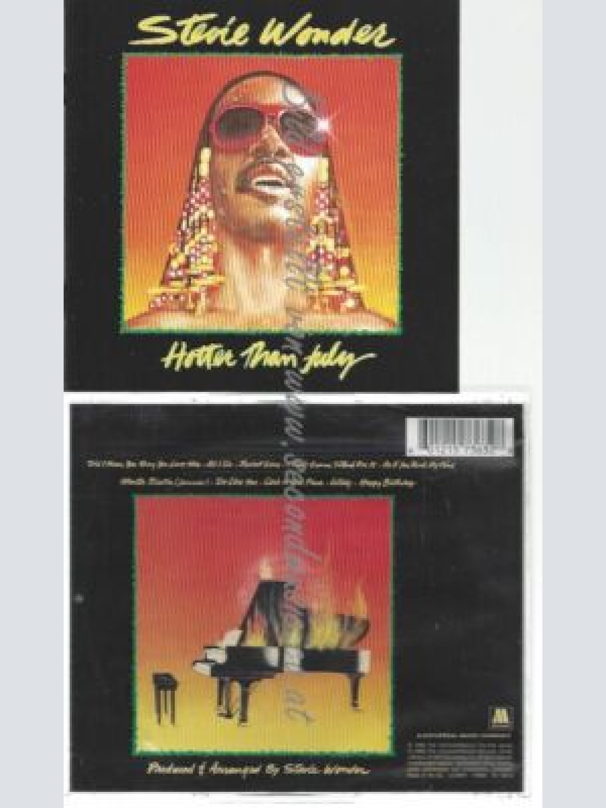 CD--STEVIE WONDER | --HOTTER THAN JULY