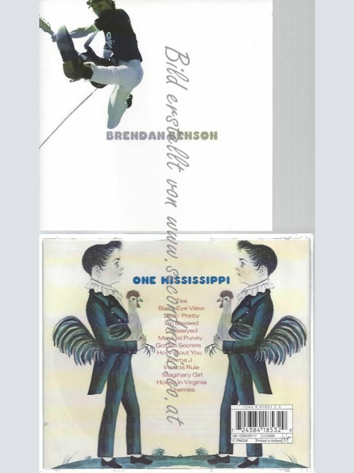 CD--BRENDAN BENSON | --ONE MISSISSIPPI