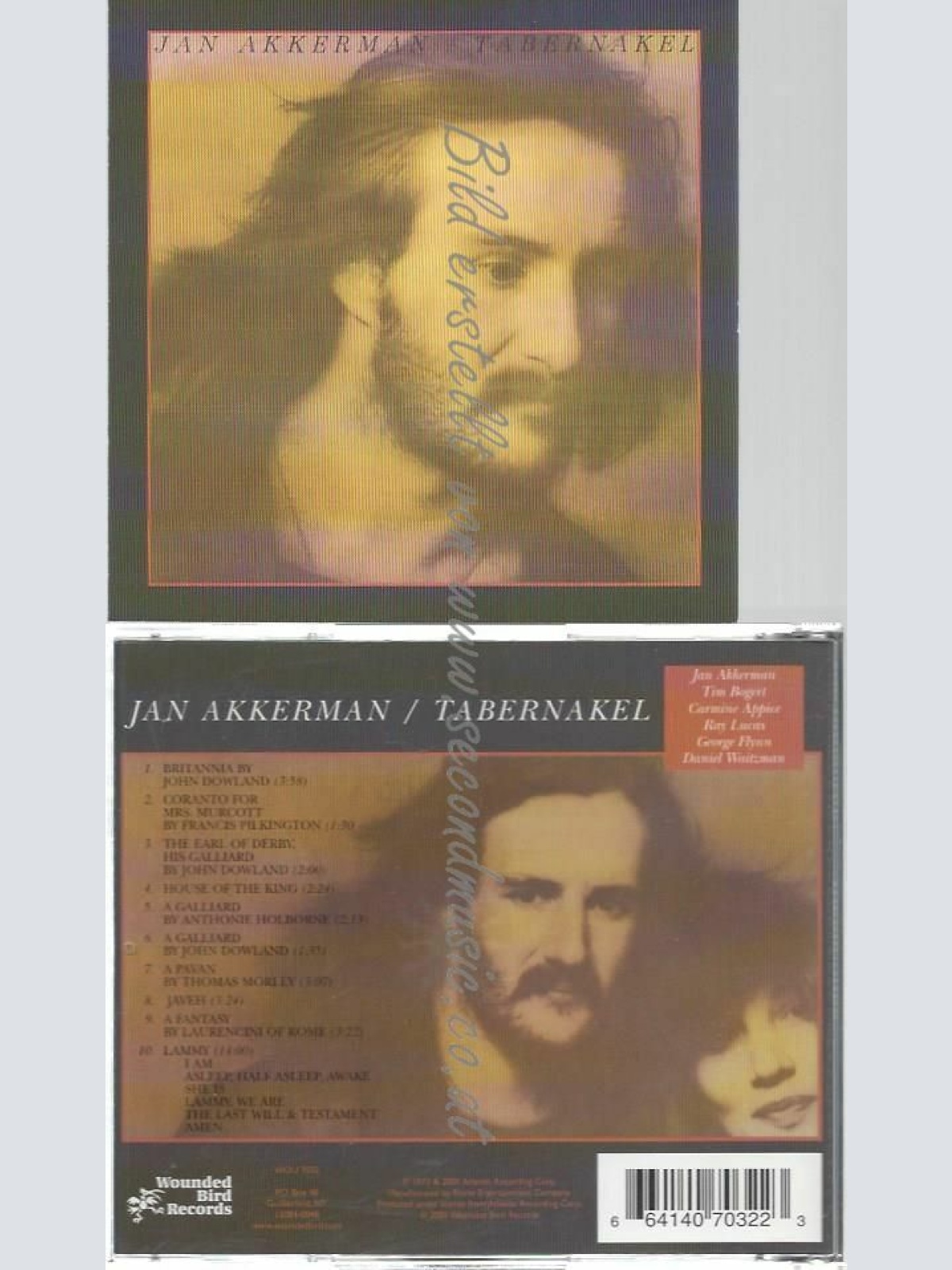 CD--JAN AKKERMAN | --TABERNAKEL