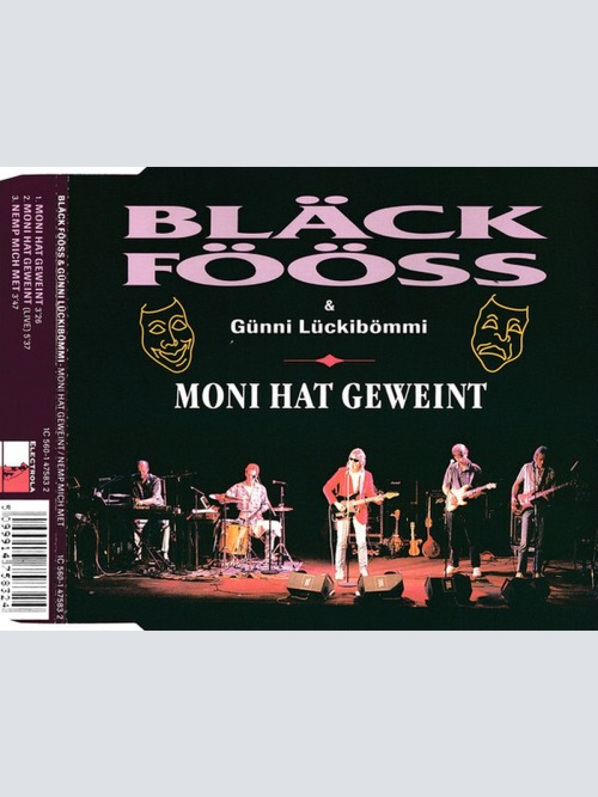 CD, Single Bläck Fööss & Günni Lückibömmi* - Moni Hat Geweint