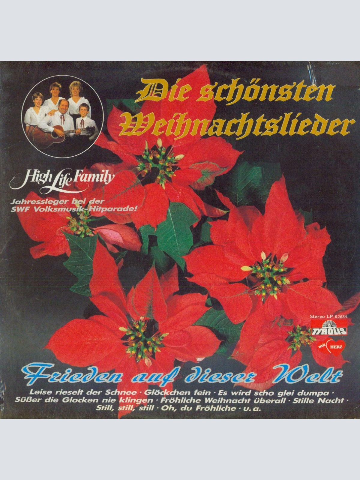 LP-- Die schönsten Weihnachtslieder--  High Life Family  //M