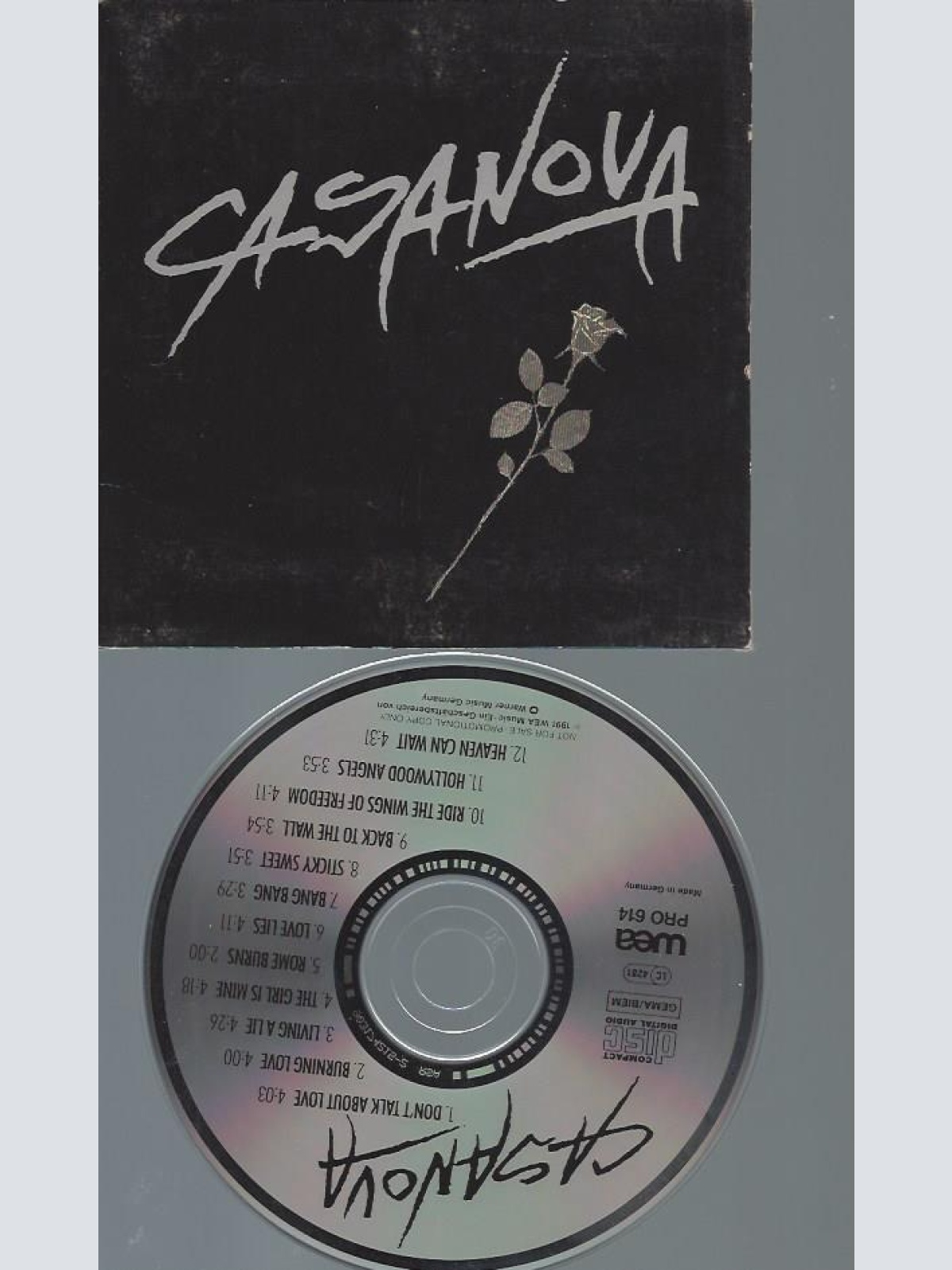 CD--CASANOVA ::PROMO CD