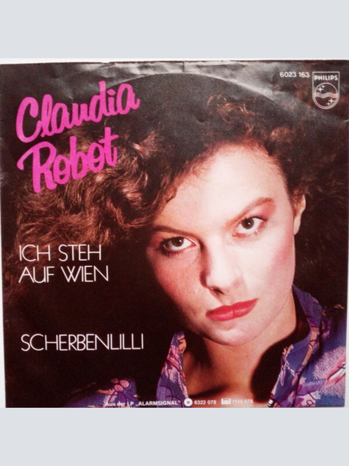 7" Claudia Robot - Ich Steh Auf Wien