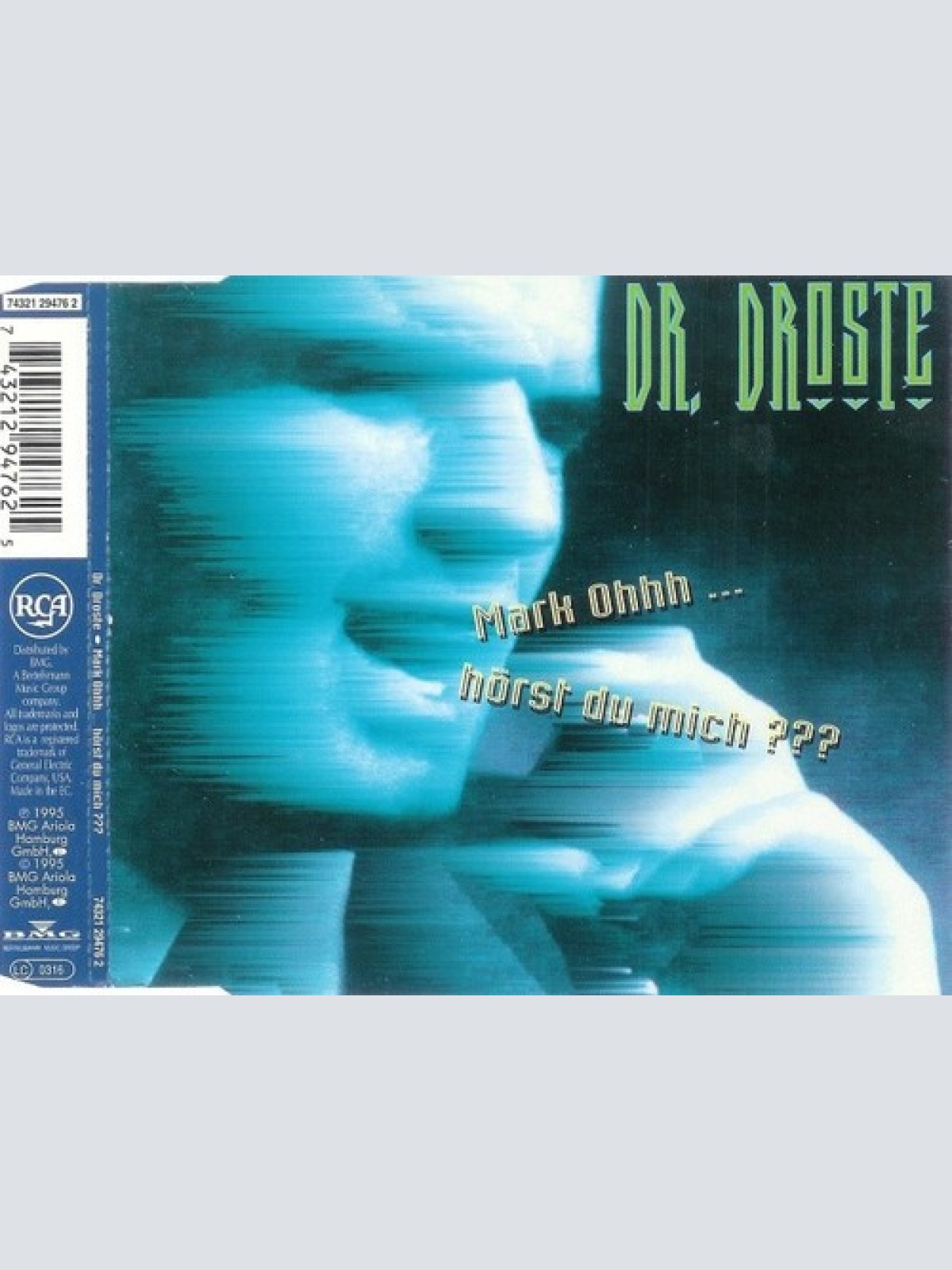 CD, Maxi Dr. Droste - Mark Ohhh ... Hörst Du Mich ???