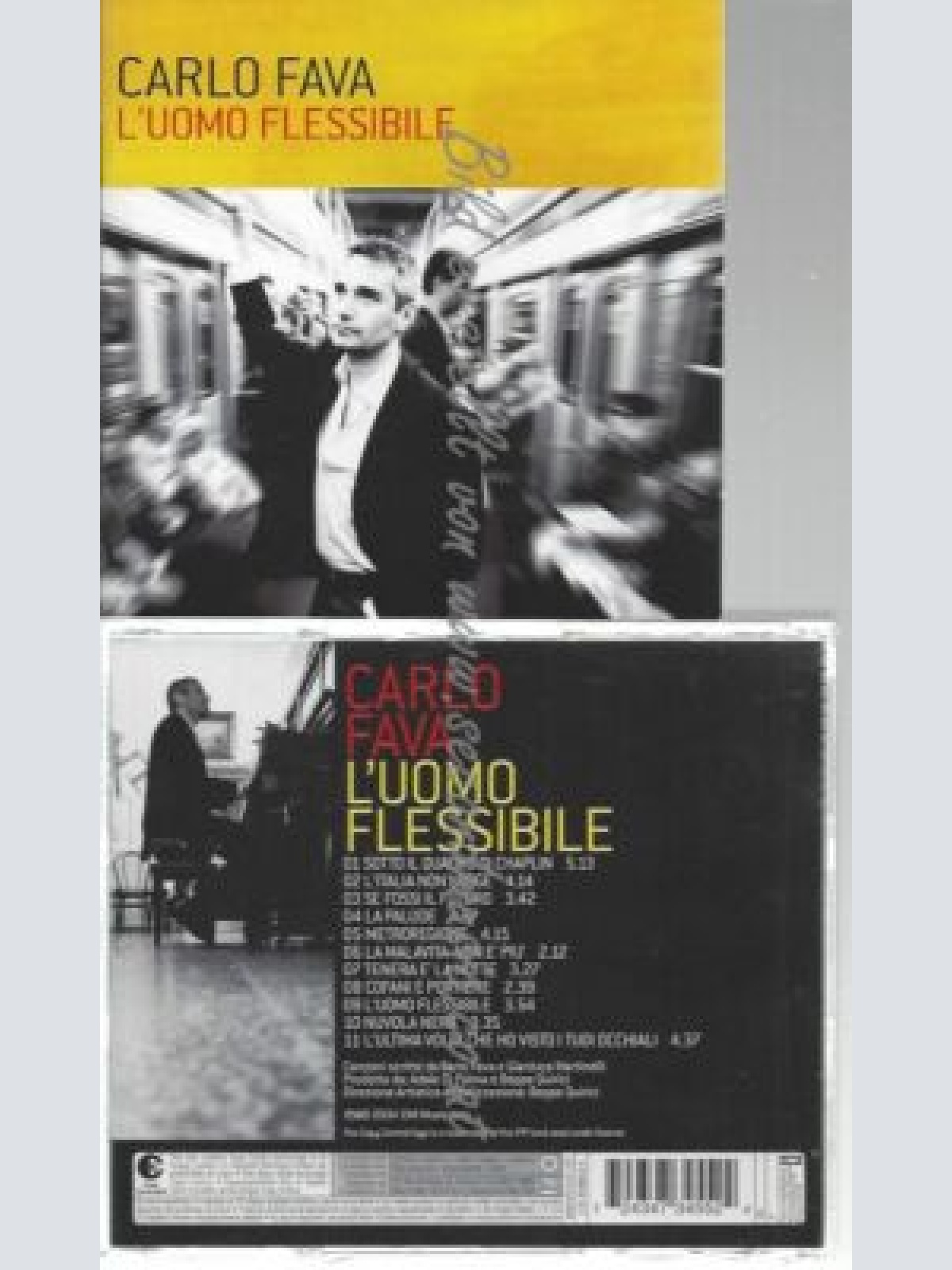 CD--CARLO FAVA--L'UOMO FLESSIBILE
