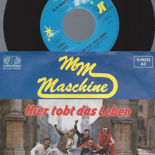7" M M Maschine – Hier Tobt Das Leben