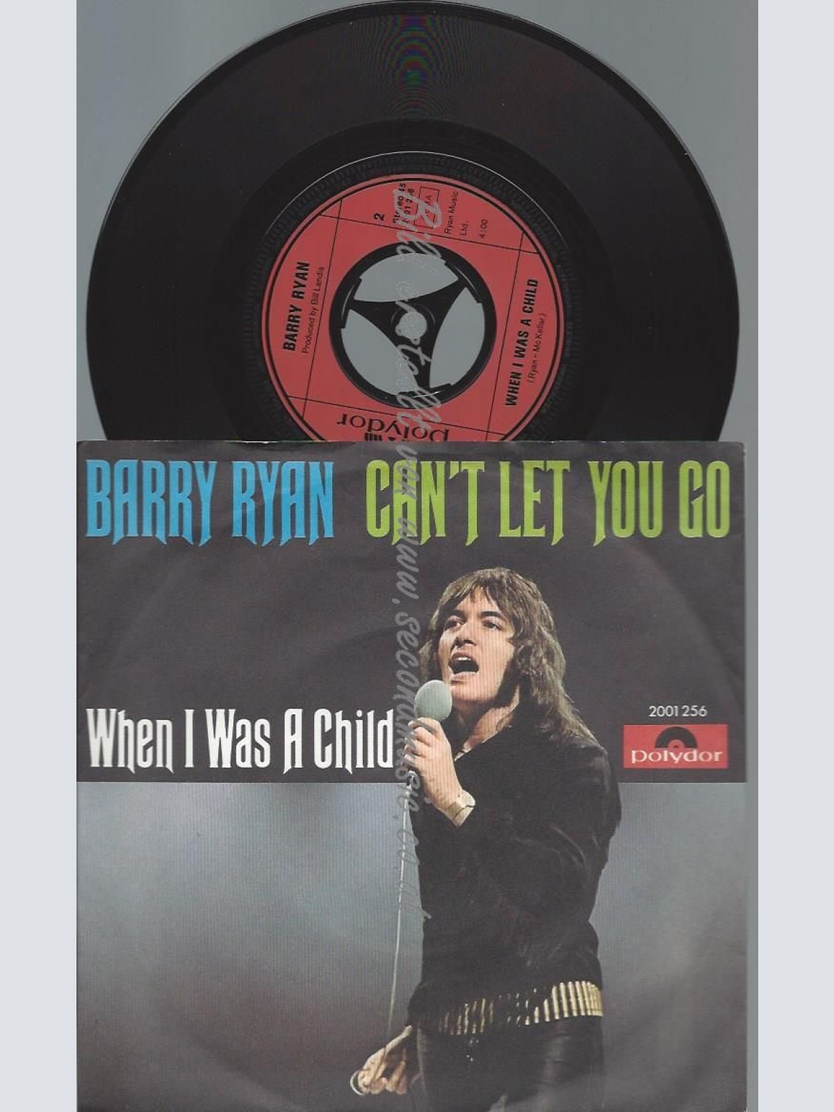 7"   Barry Ryan – Can't Let You Go