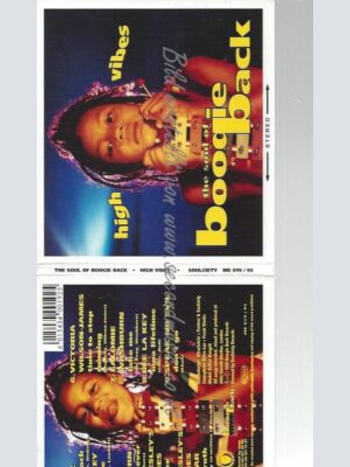 CD--SOUL OF BOOGIE BACK | --HIGH VIBES