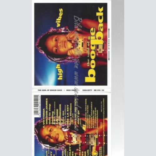 CD--SOUL OF BOOGIE BACK | --HIGH VIBES