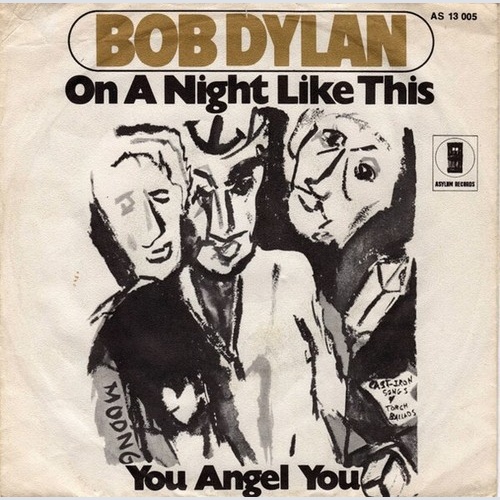 7", Single Bob Dylan - On A Night Like This