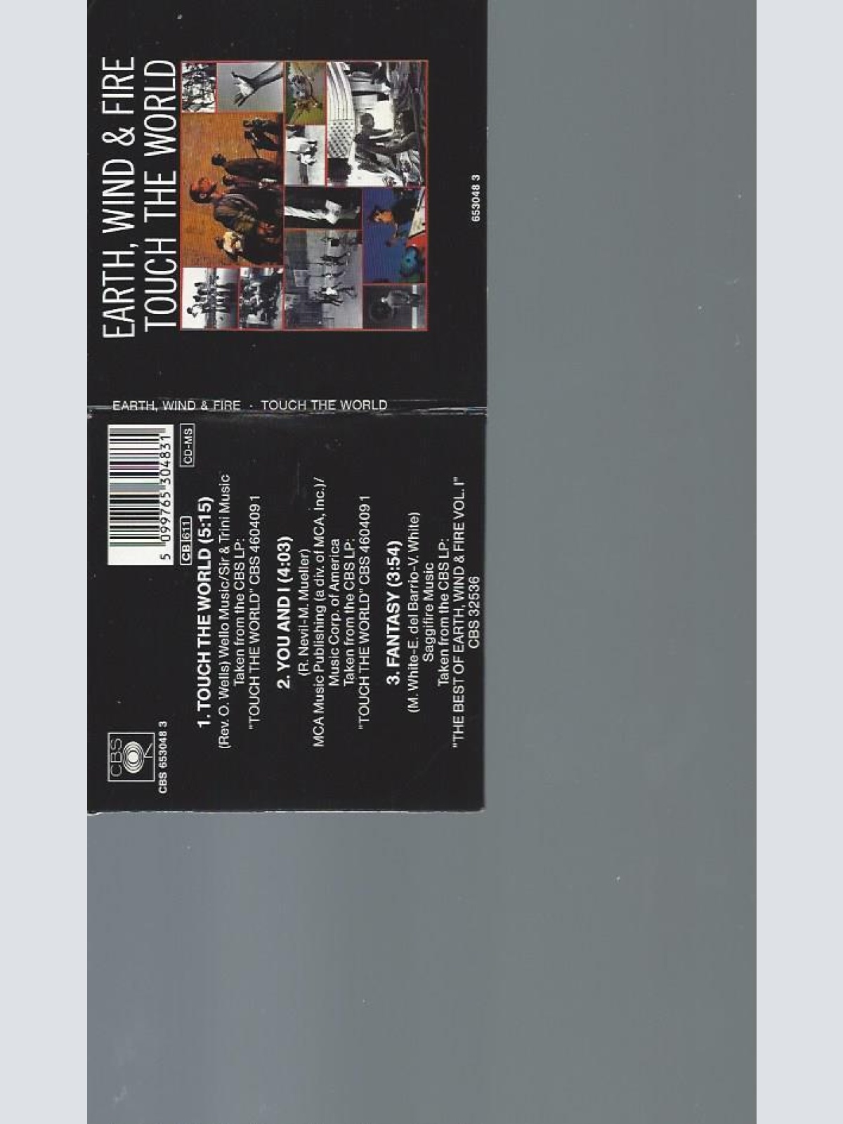 CD-- Earth, Wind & Fire – Touch The World