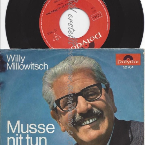 7"   Willi Millowitsch*  Musse Nit Tun