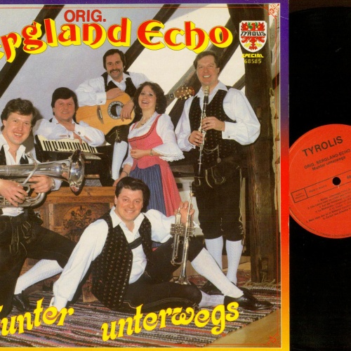 LP-- Orig. Bergland Echo --Munter unterwegs //NM