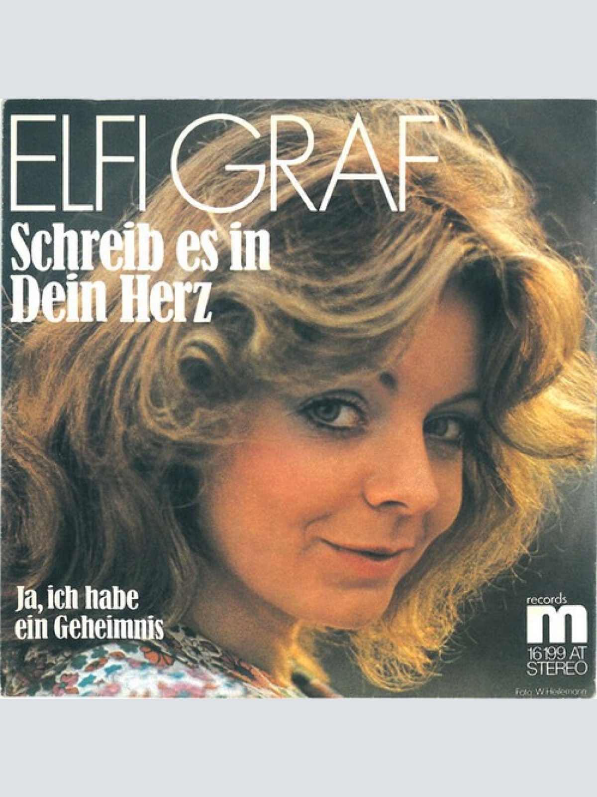 7", Single Elfi Graf - Schreib Es In Dein Herz