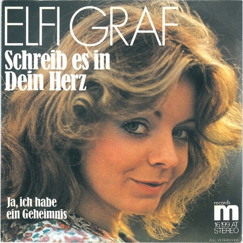 7", Single Elfi Graf - Schreib Es In Dein Herz