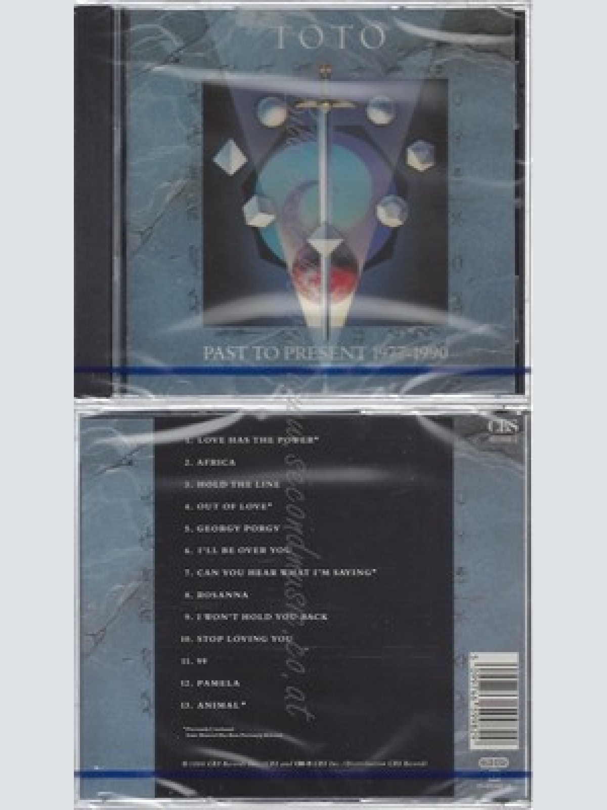 CD--NM-SEALED-TOTO -1990- -- PAST TO PRESENT 1977-1990