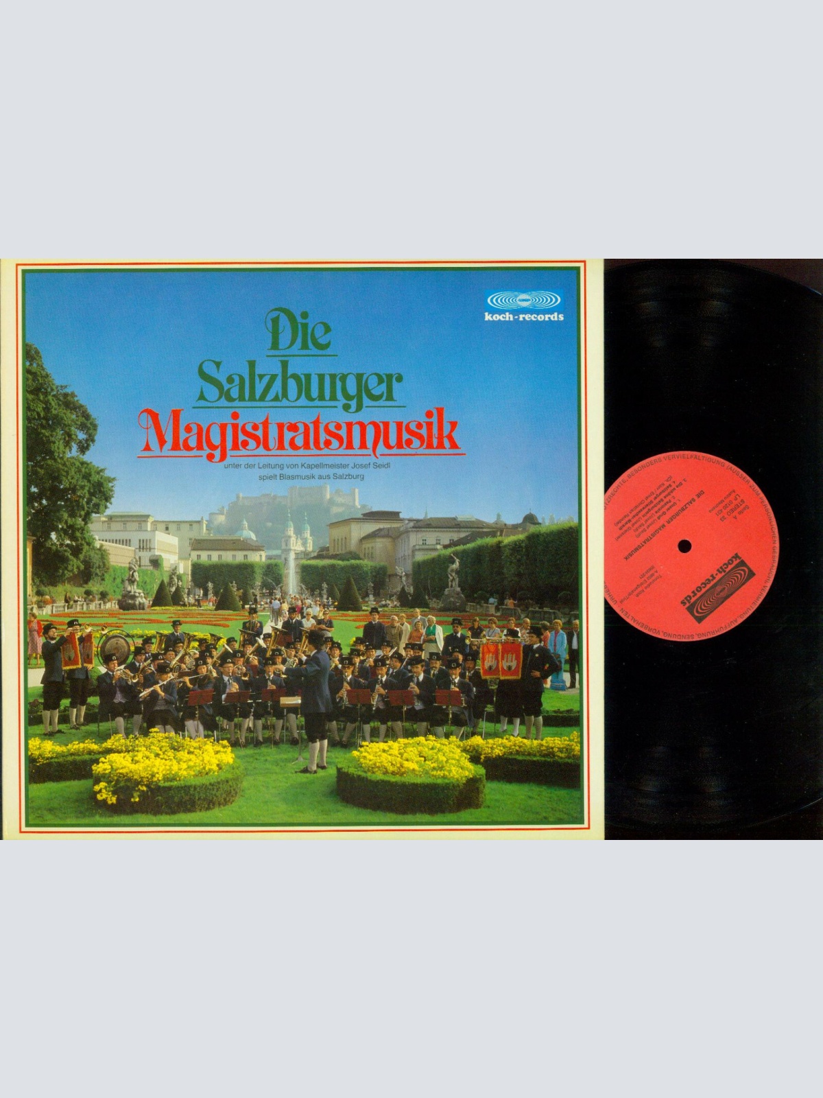 LP--Die Salzburger Magistratsmusik    //NM
