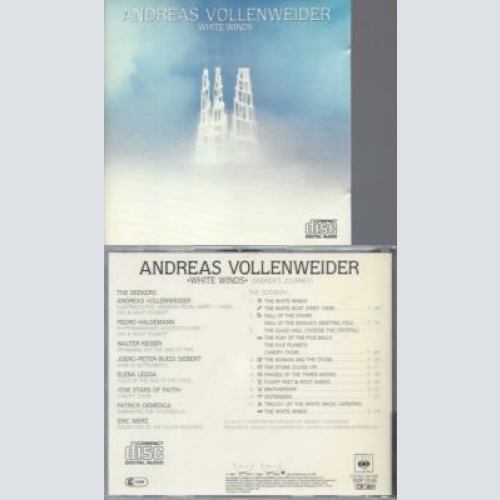 CD -   Andreas Vollenweider  White Winds